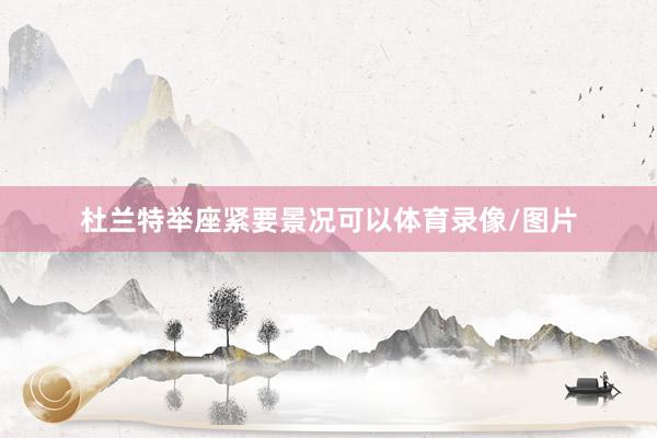杜兰特举座紧要景况可以体育录像/图片