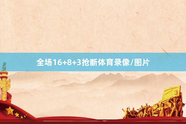 全场16+8+3抢断体育录像/图片