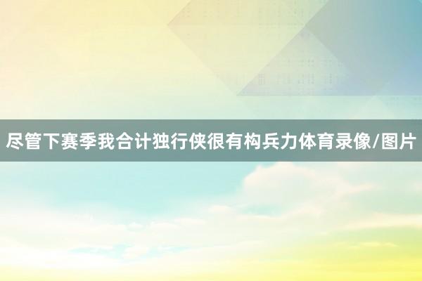 尽管下赛季我合计独行侠很有构兵力体育录像/图片
