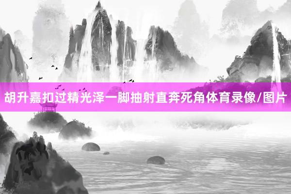 胡升嘉扣过精光泽一脚抽射直奔死角体育录像/图片