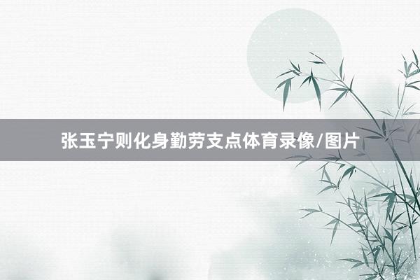 张玉宁则化身勤劳支点体育录像/图片