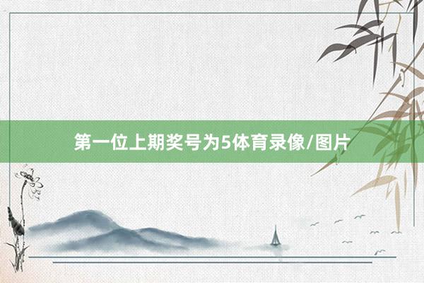第一位上期奖号为5体育录像/图片