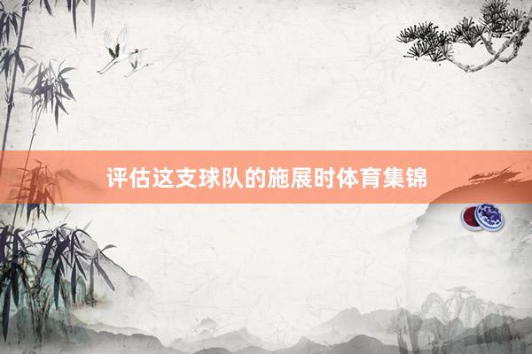 评估这支球队的施展时体育集锦