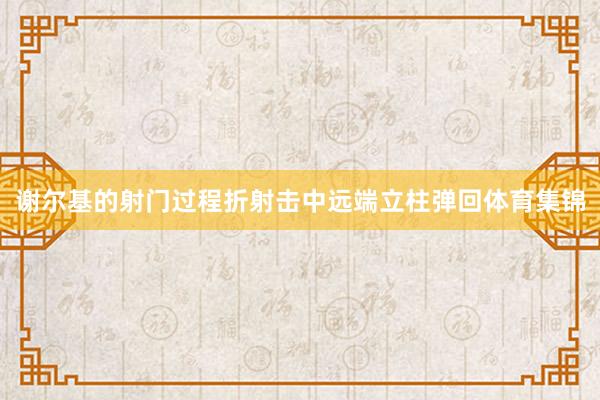 谢尔基的射门过程折射击中远端立柱弹回体育集锦