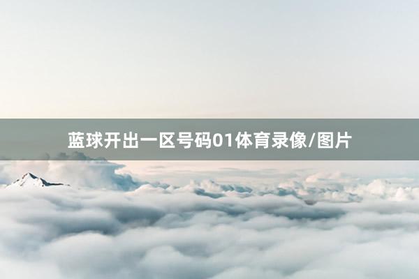 蓝球开出一区号码01体育录像/图片